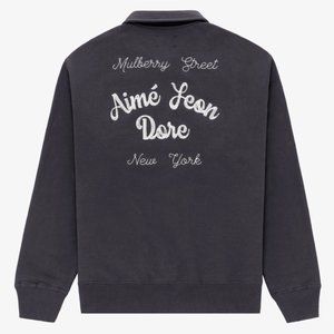 Aime Leon Dore Chain Stitch Quarter Zip Sweatshirt F/W 21